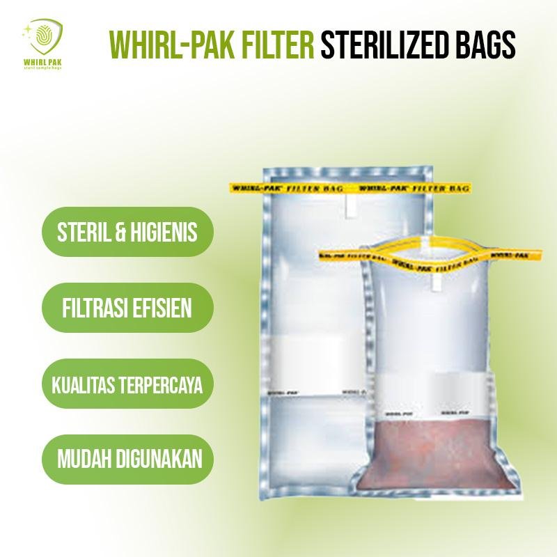 Whirl-Pak Filter Sterilized Bags B01527
